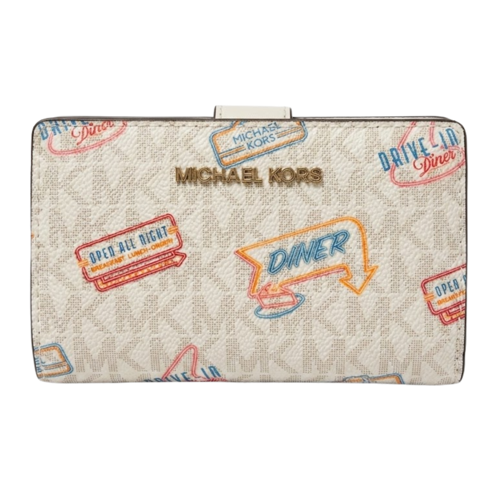 Cartera Optic White de Michael Kors